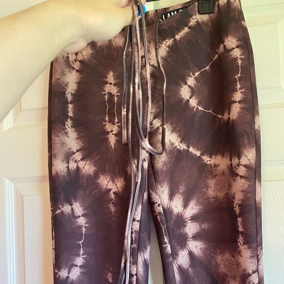 I am Gia medium brown tie die evie pants flare festival concert rave pants - Picture 6 of 10